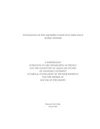 INTEGRATION OF SPIN SQUEEZED STATES INTO FREE ...