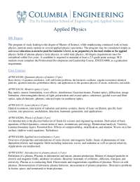Applied Physics