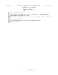 Exam Prep Checklist for Intro to Financial Math Course at University of Texas at Austin