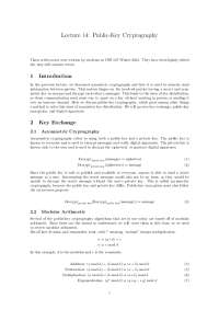 Public-Key Cryptography