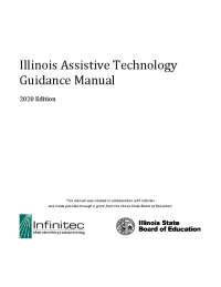 Illinois Assistive Technology Guidance Manual