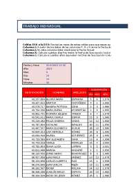 MIDE TUS DESTREZAS EN EXCEL