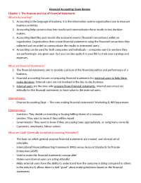 MGMT 1101/COMM 1101- Full Review