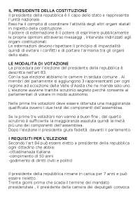 Presidente della repubblica