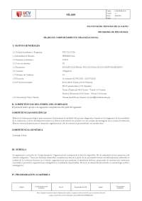 Comportamiento Organizacional