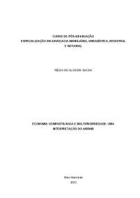 ECONOMIA COMPARTILHADA E MULTIPROPRIEDADE