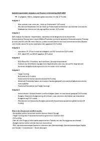 Controlling Gedächtnisprotokoll