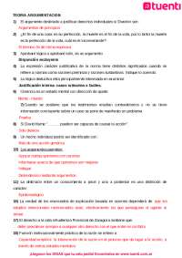 Preguntas de teoría de la argumentación jurídica