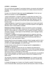 Appunti del corso "Teoria dei linguaggi" della prof Fortuna