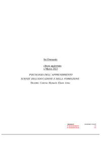 Chiuse 2024 PSICOLOGIA DELL' APPRENDIMENTO Cantoia Manuela Eliane Anna SCIENZE EDUCAZIONE