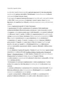 Analisi Volta Cappella Sistina