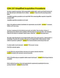 CON 237 Simplified Acquisition Procedures