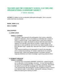 Design Thinking and Teaching for Learning and Technology