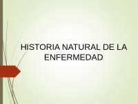 historia natural dela enfermedad salud publica