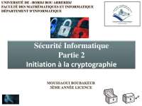 Cryptographie moderne : Initiation à l'algorithme RSA