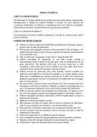 Reconocimiento de materiales de laboratorio quimico