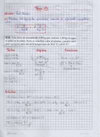 Ejercicios de termodinámica