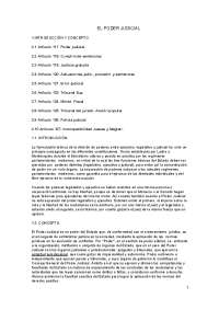 Poder judicial tema 4