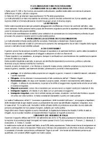 Migrazioni, multiculturalismo