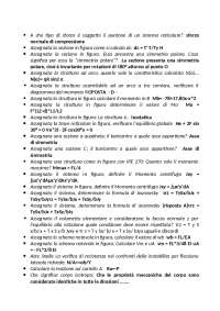Paniere Domande Esame Scienza delle costruzioni Unipegaso 2025