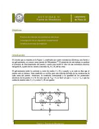 Puente de Wheatstone: Laboratorio de Física II