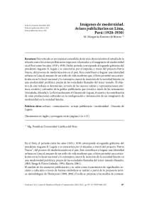 Imágenes de modernidad y Avisos publicitarios