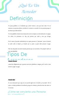 Que es un acreedor, bancaria