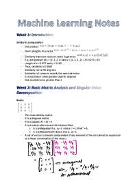 Machine learning exercise nites