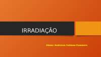 Irradiação de alimentos