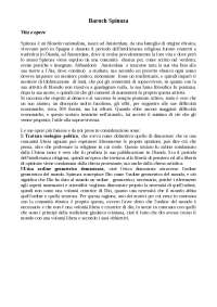 Spinoza - vita e opere