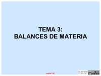 Balances de Materia: Conceptos Básicos y Aplicaciones en Ingeniería Química