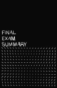 Final exam summary Engineering and Cooperation for Development