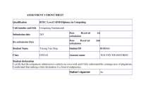ASSIGNMENT FUNDAMENTAL