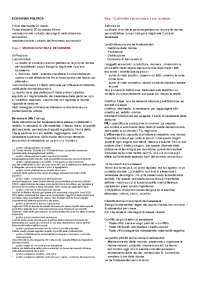 Istituzioni di economia politica appunti lezione, università di Padova, prof. Gambarotto.