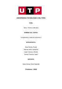 informe sobre un resaturante el olimpo