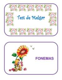 Test de Maria Melgar, figuras del test