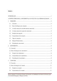 Esfera emocional, sentimental e de personalidade