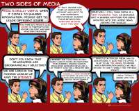 Comic Strip About Media