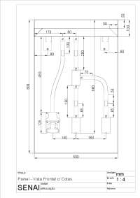 exercícios de instalações elétricas para montagem com conduletes , tubo de 1/2 polegada ..