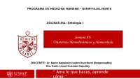 Trastornos Hemodinámicos y Homeostasis