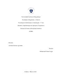 Sistema de Gestão Hospitalar