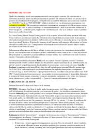 Riassunto del libro Memorie del futuro
