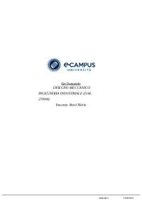 Paniere COMPLETO ECampus Disegno Meccanico Marta Rossi con esercizi domande chiuse aperte