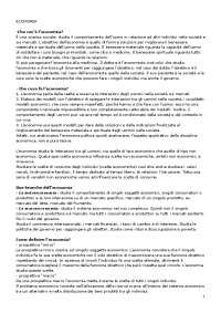 Economia politica. Dispensa, esercizi ed esempi