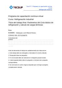 trabajo final refrigeracion