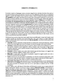 Appunti di Diritto Pubblico - Prof. Pavesi - UNIPV