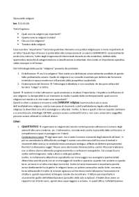 Storia delle religioni