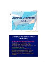 Essas aulas são de petrologia sobre os diagrama de fases bem como ter ouvido