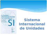 Sistema de unidades en el Ingeneria