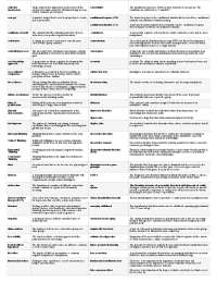 Straighterline Online Psychology 101 Study Exam Definitions Notes C-F